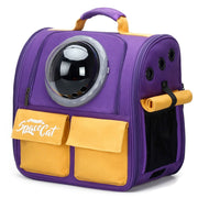 Pet Bag Cabin Outing Large Capacity Dog Canvas School Bag