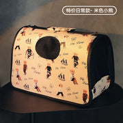 Cat Bag Outing Portable School Bag Space Round Crossbody