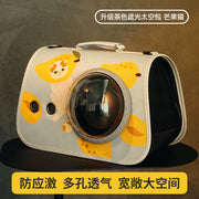 Cat Bag Outing Portable School Bag Space Round Crossbody